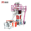 LDPE ABA Three Layer Co-Extrusion Film Blowing Machine for Recycled-Core Film Production