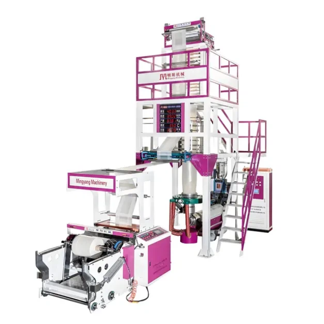 How Much Recycled Material Can Be Used in an ABA Film Blowing Machine?