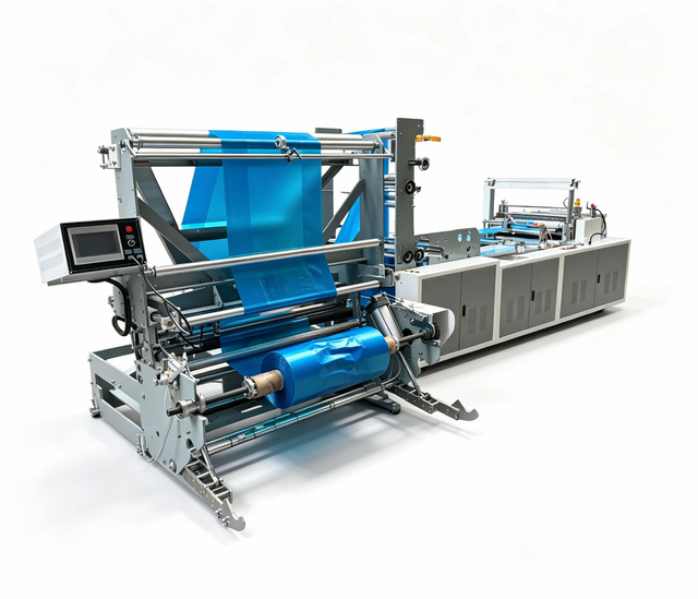 High-Speed Plastic Film Slitting Rewinding Machine