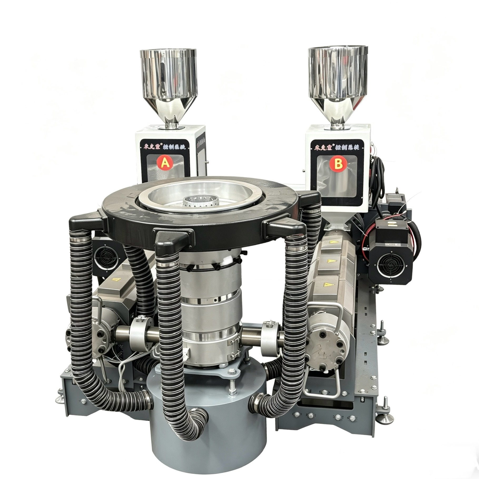 ABA film blowing machine extruder with high efficiency screw and barrel