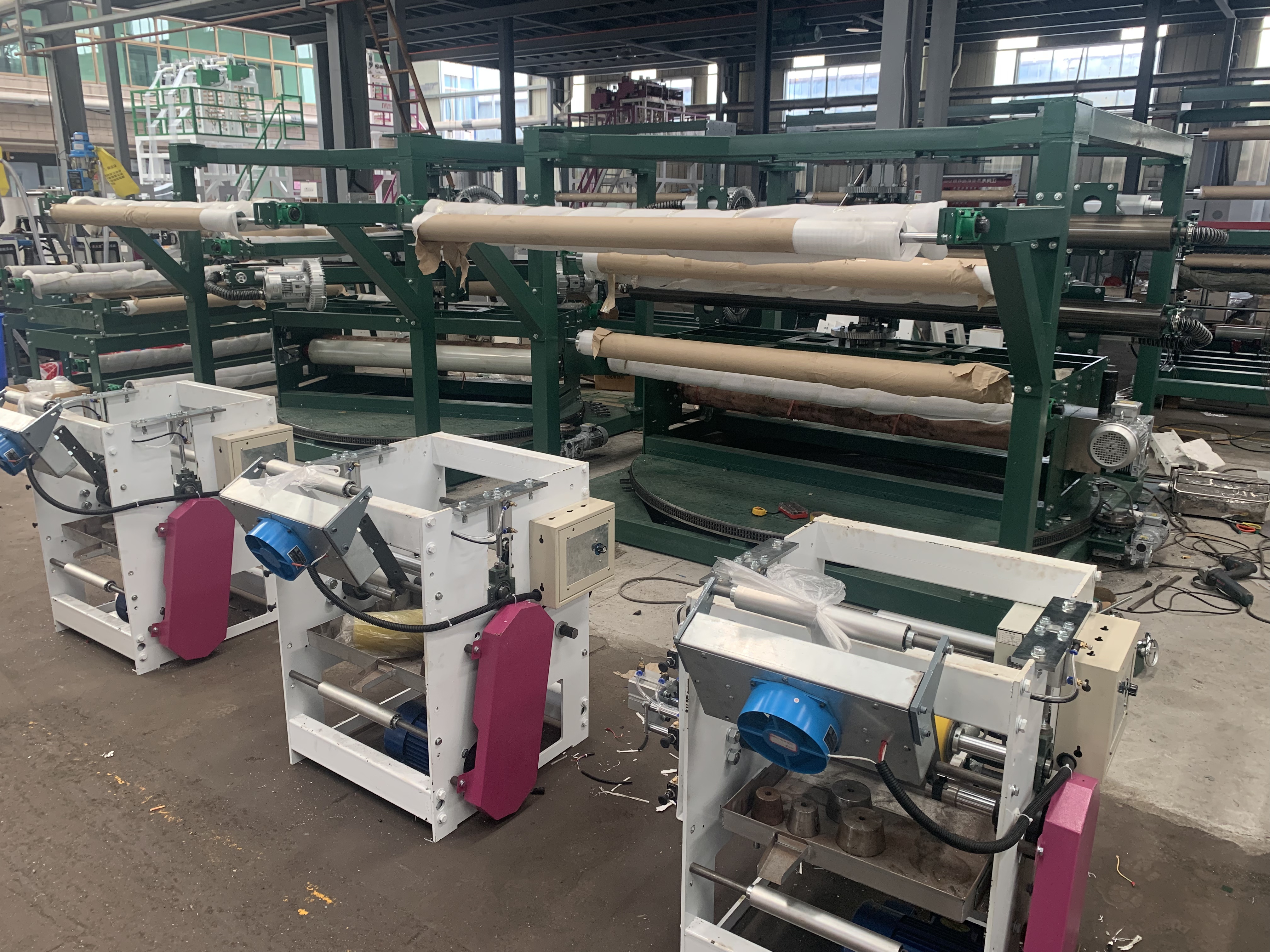 Advanced Plastic Film Machinery Manufacturing Facility